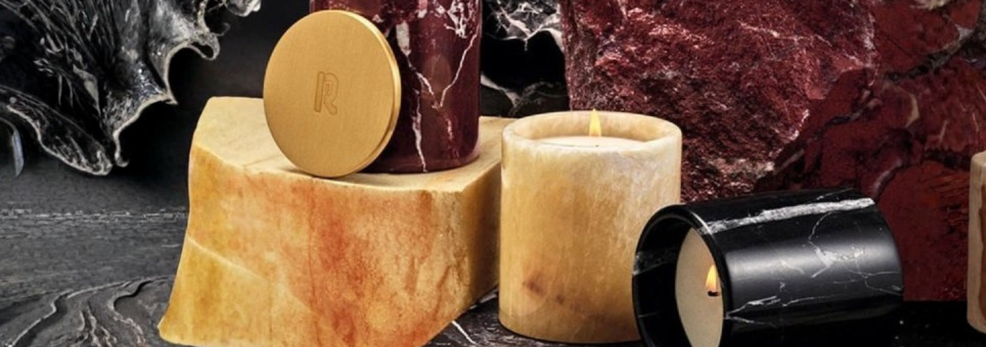 TNT Group’s marble craftsmanship for Rabanne candles