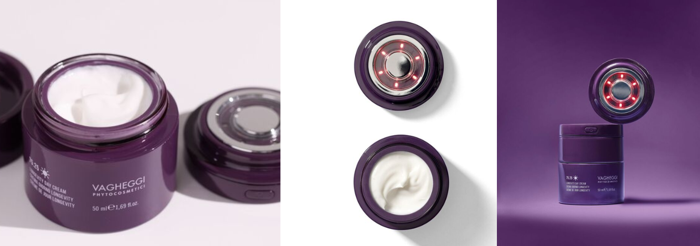 Nuon Medical brings beauty tech to the launch of Vagheggi Phytocosmetici’s longevity cream