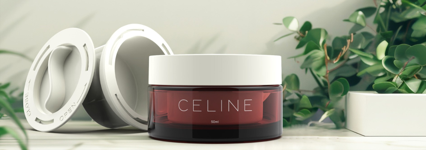 EUROVETROCAP unveils Celine, a new 50 ml refillable jar