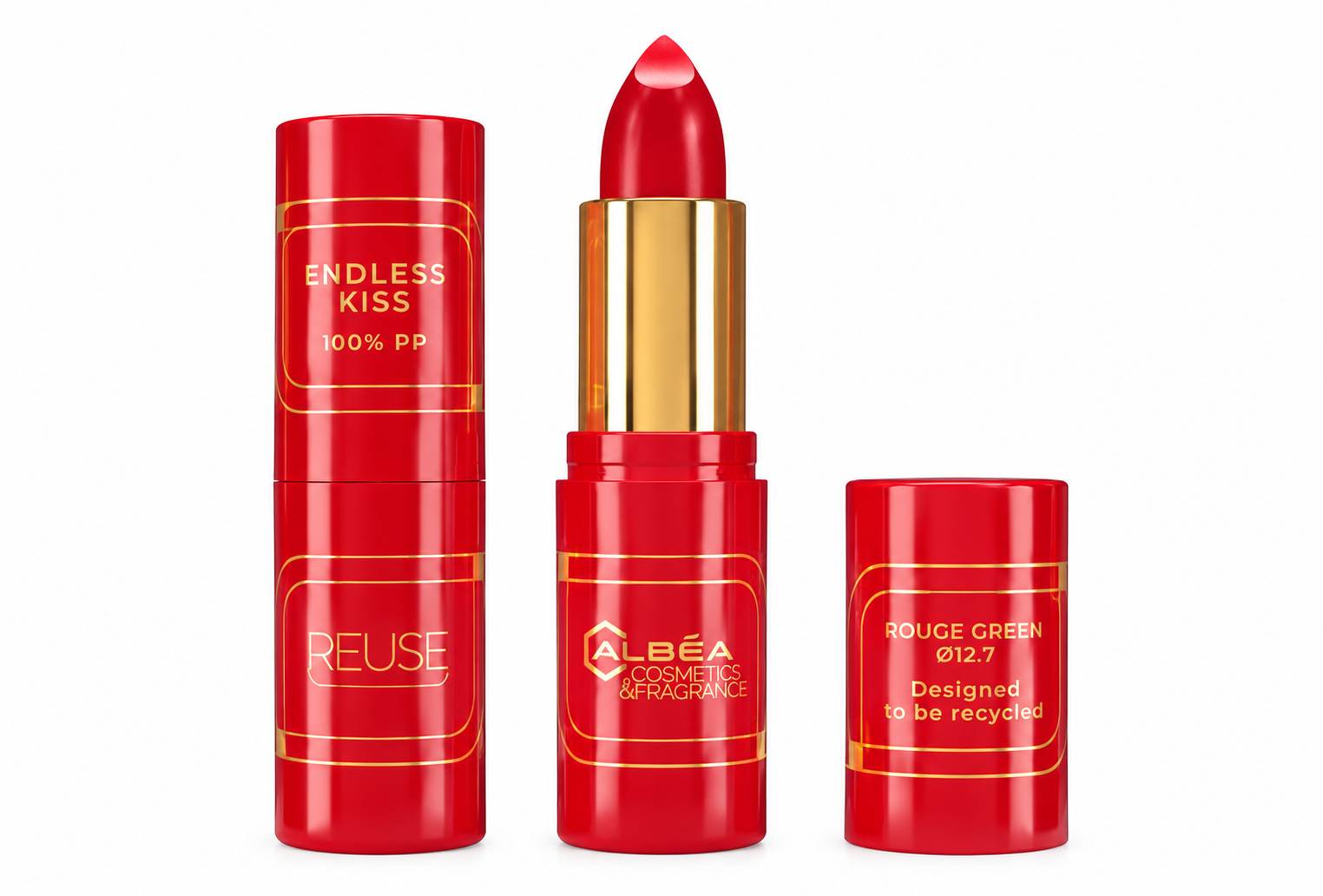 ALBEA : Endless Kiss - le rouge à lèvres rechargeable et mono-matériau