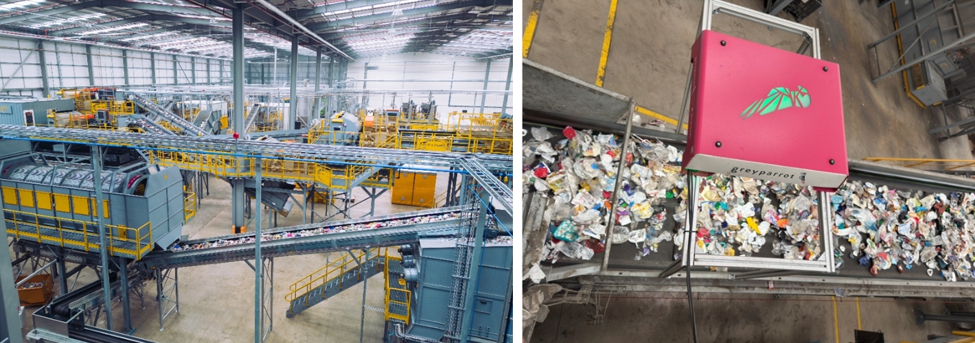AMCOR : Greyparrot AI analytics