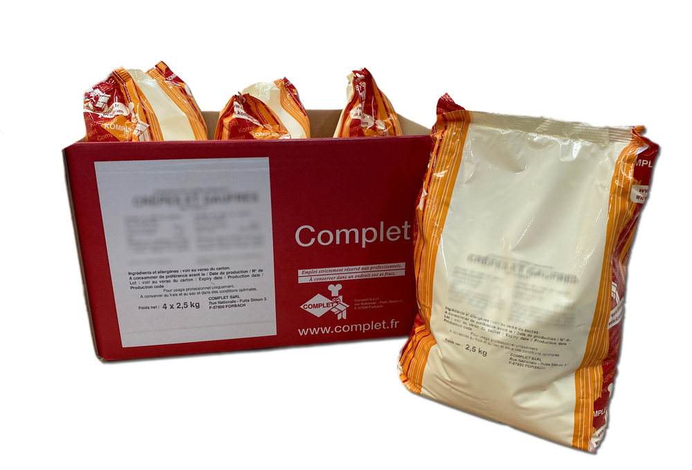 Pancake en sac 2,5 kg COMPLET