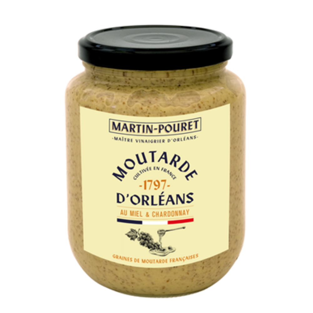 Moutarde D'orléans miel & chardonnay  850G 