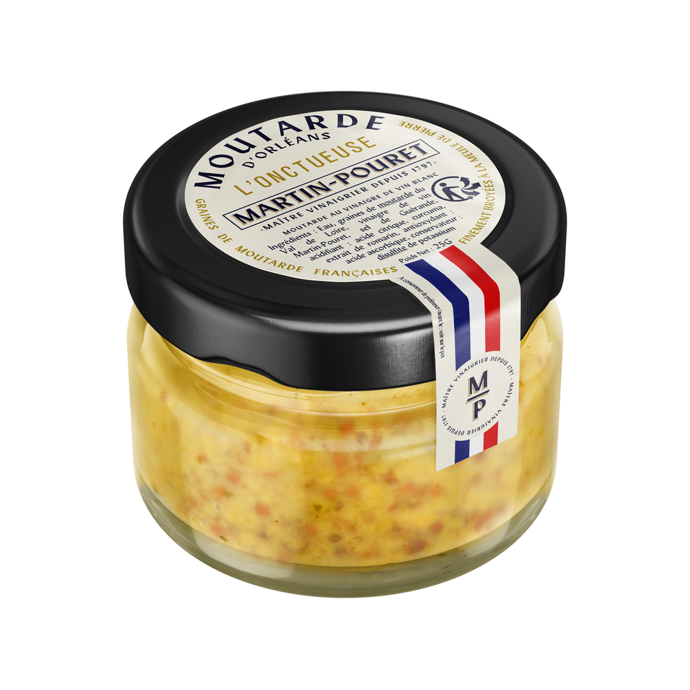 Mini pot de moutarde d'orléans : 25g 