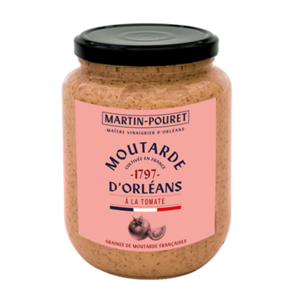 Moutarde d'Orleans à la tomate  850g 