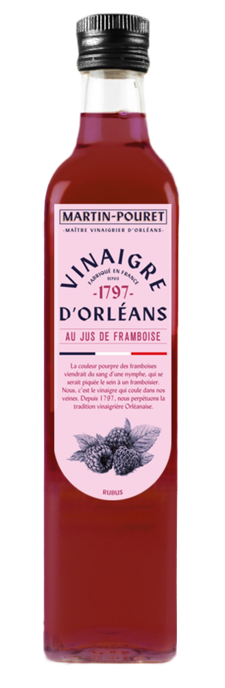 Vinaigre d'orléans : vin blanc framboise  50CL