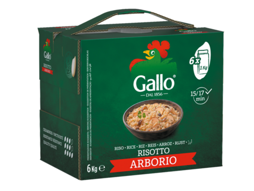 ARBORIO VALISETTE 6x1kg