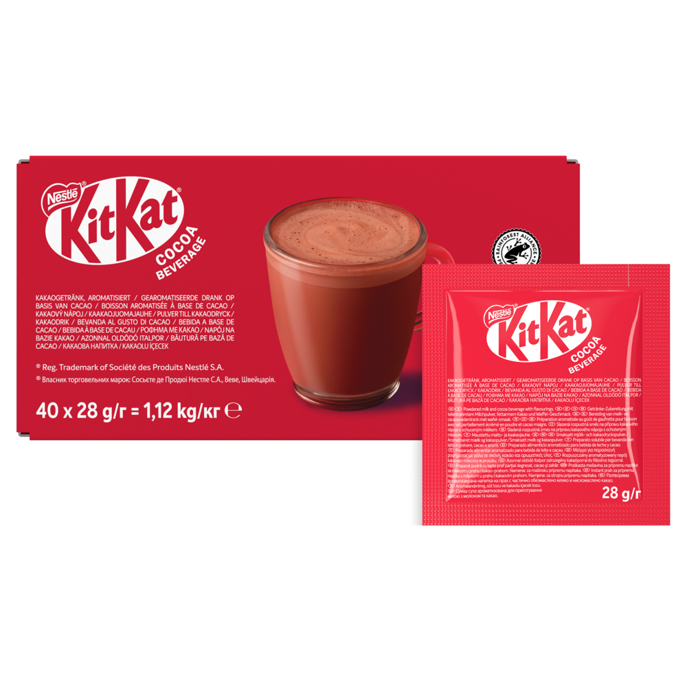 KITKAT® Boisson Cacaotée Instantanée – sachet de 28 g