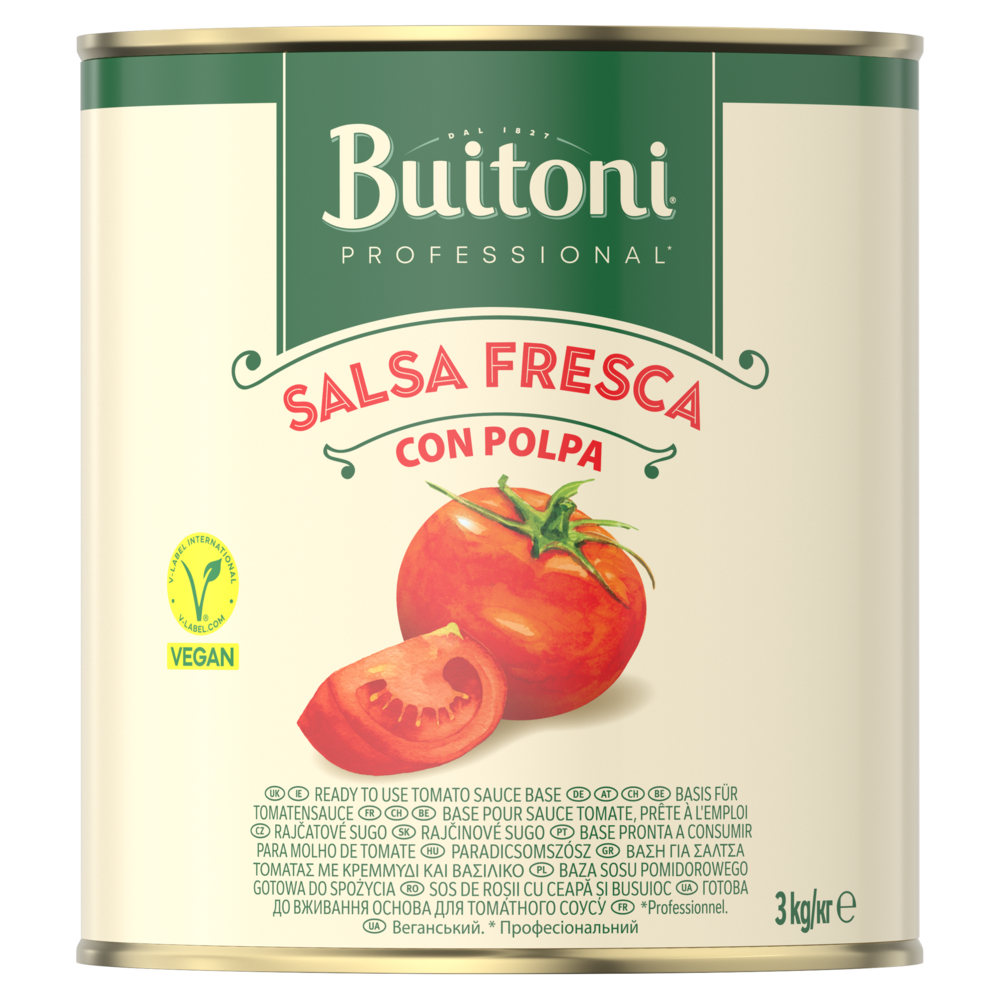 Salsa Fresca con Polpa BUITONI® Boîte de 3 kg