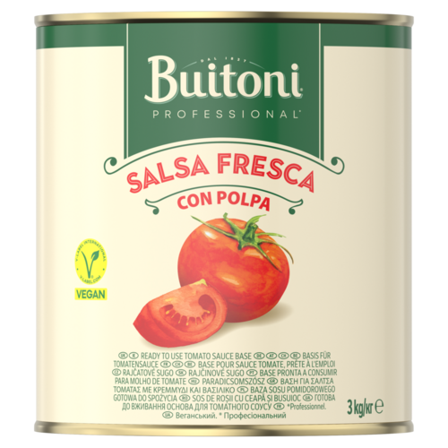 Salsa Fresca con Polpa BUITONI® Boîte de 3 kg