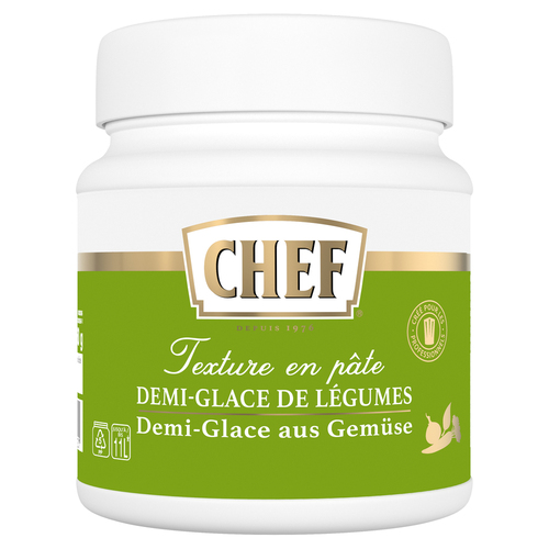 CHEF® Demi-Glace de Légumes Premium- Pot de 560 g pour 5 L à 11 L