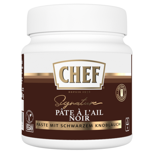 CHEF® Pâte à l'ail noir - Pot de 580 g