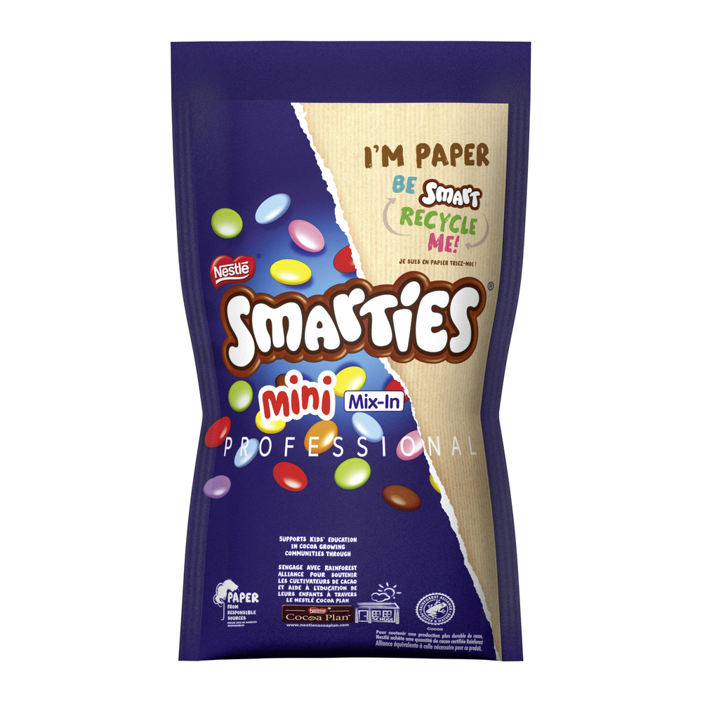 SMARTIES® Bonbons de chocolat au lait - Poche de 500g