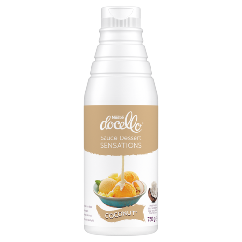 NESTLÉ® DOCELLO® Sauce Dessert Sensations Coconut – Bouteille de 750 g