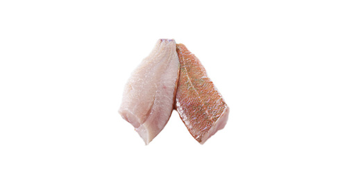 Ref. 330792 Filet de dorade sébaste avec peau grattée calibre 100/200 Barquette sous atmosphère modifiée de 2 kg