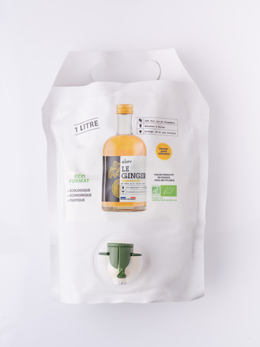 GINGER BOISSON 50% GINGEMBRE - POUCHE 1 LITRE