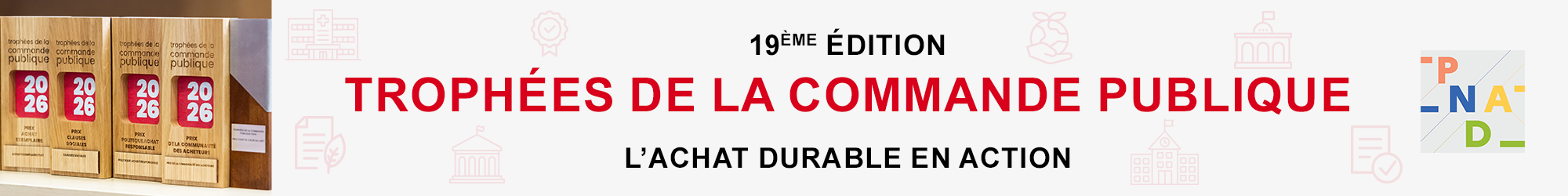 19ème édition : Trophées de la commande publique - L'achat durable en action