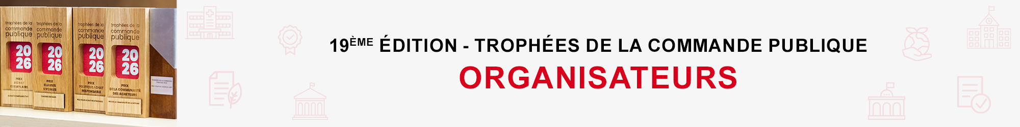 Organisateurs des Trophées de la commande publique