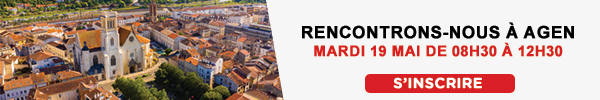 Agen : mardi 19 mai de 08h30 à 12h30 