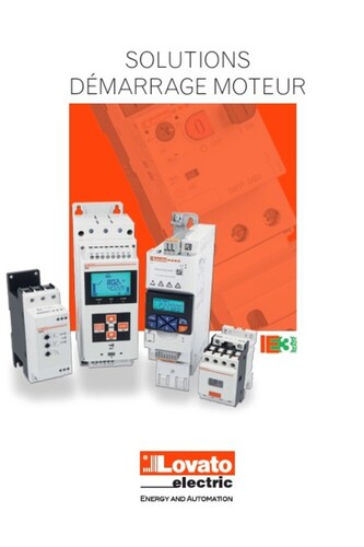 SOLUTIONS DEMARRAGE ET PROTECTION MOTEUR
