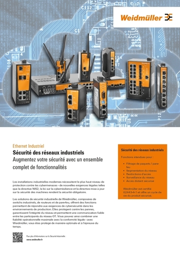 Ethernet industriel : Switchs/routeurs