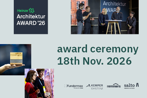 Heinze ArchitekturAWARD Verleihung beim Klimafestival
