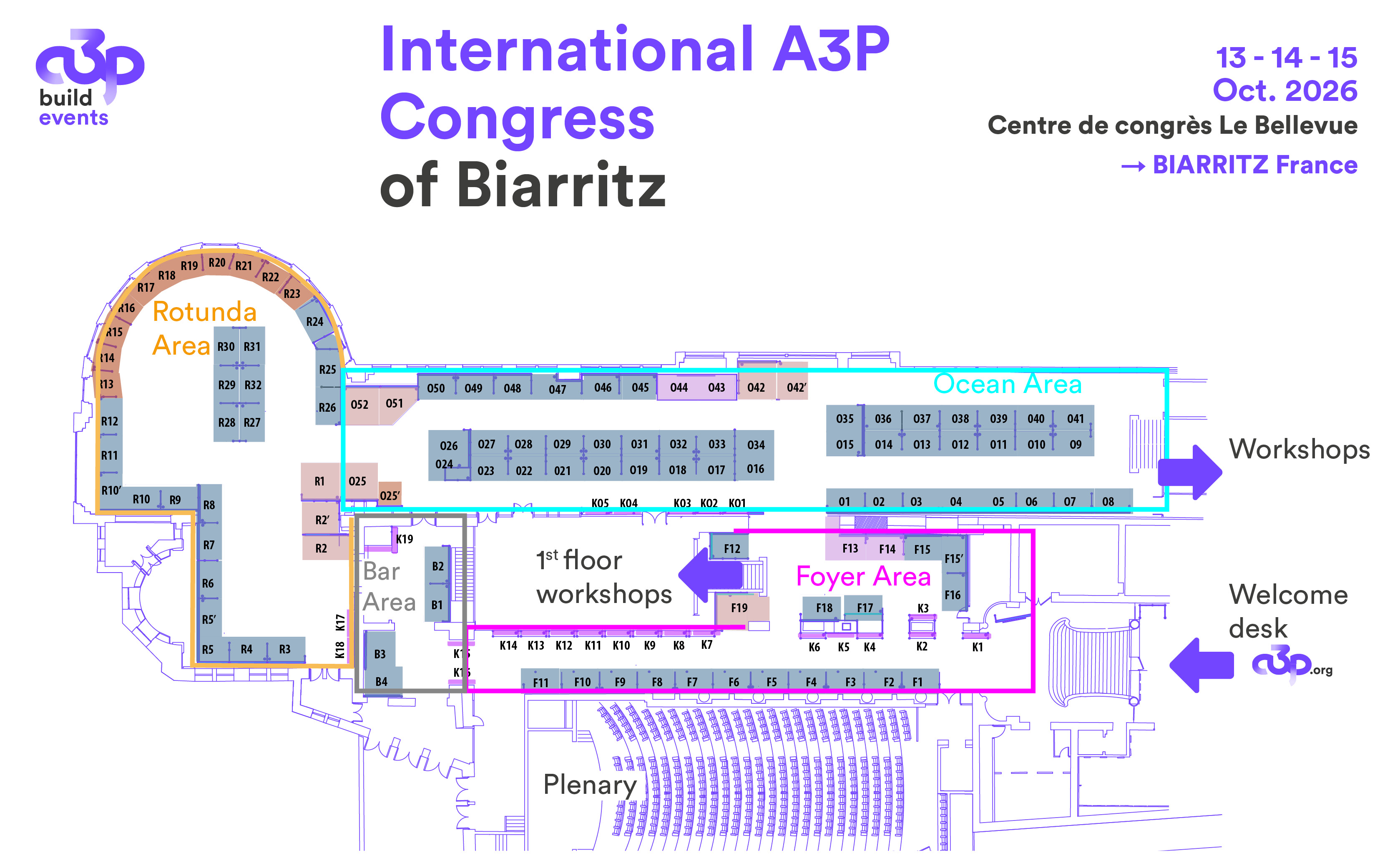 Exhibition map