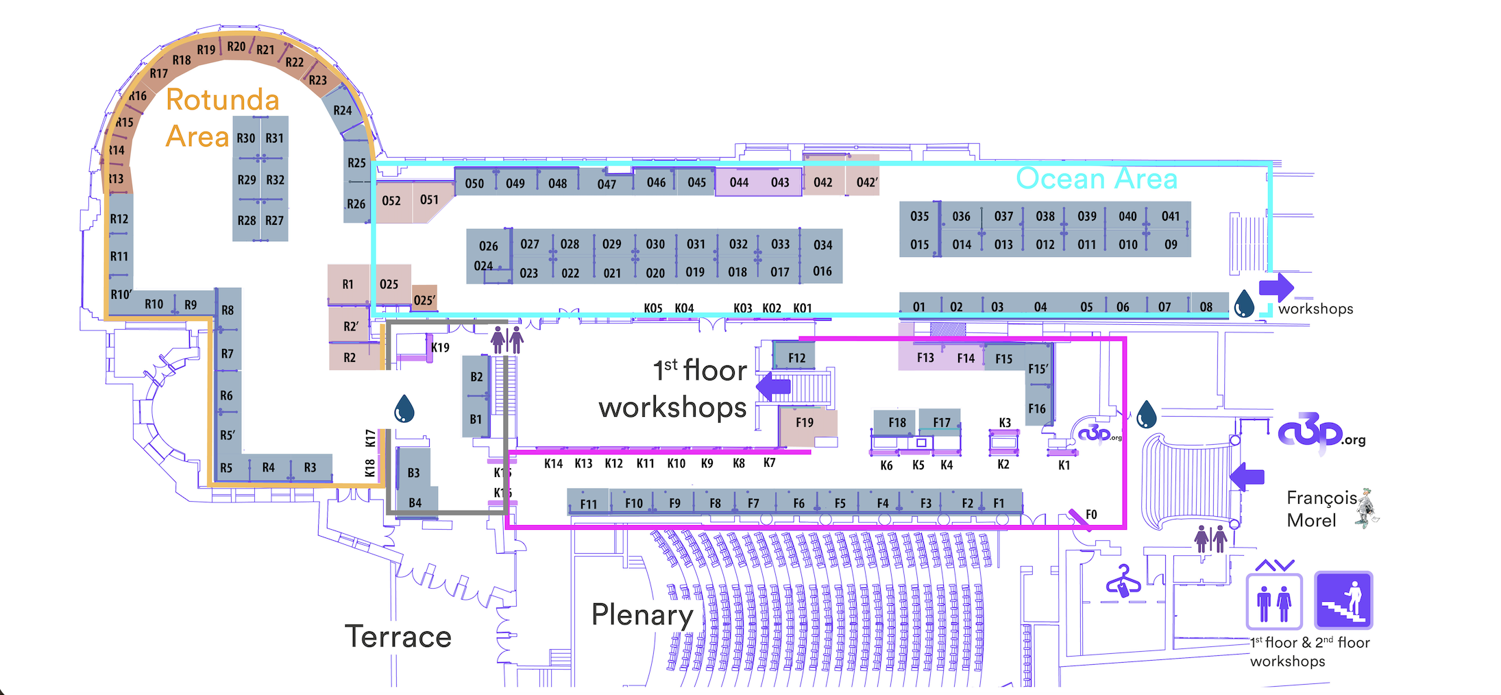 Exhibition map