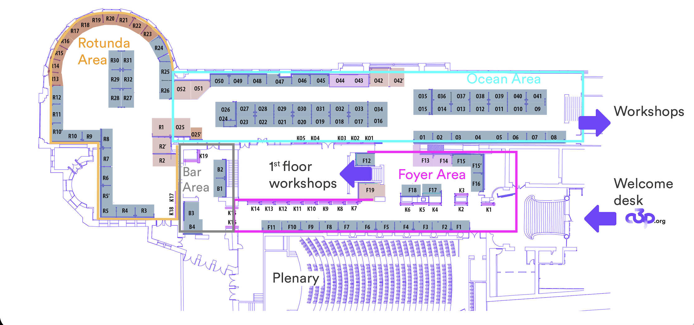 Exhibition map