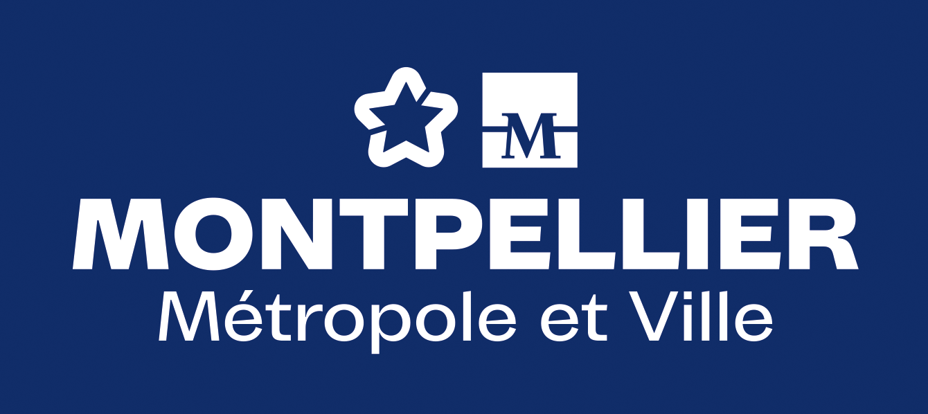 Logo mutualisé Métropole et Ville de Montpellier