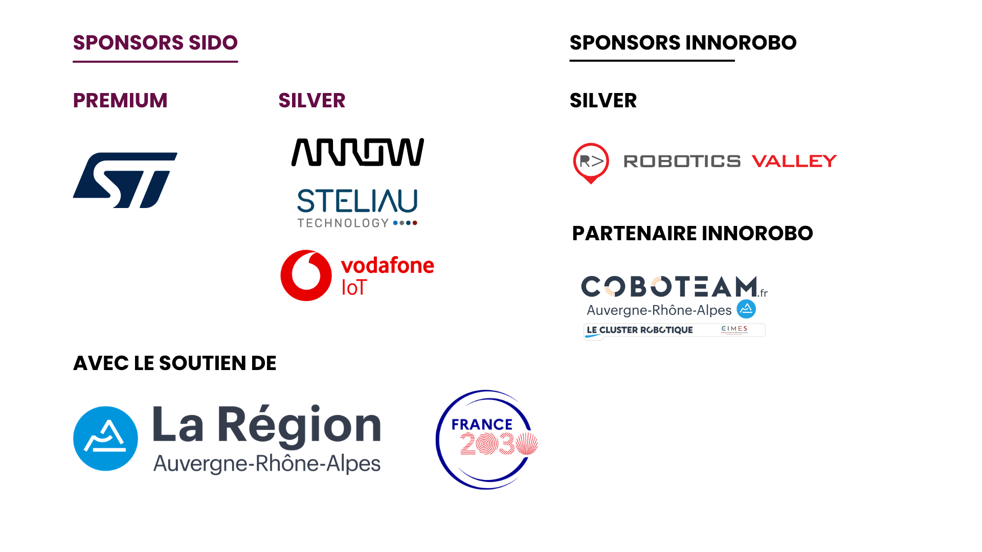 Sponsors SIDO Lyon