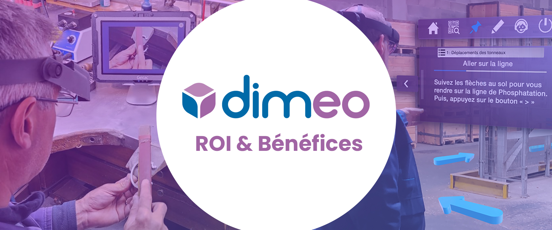 Quels sont les ROI et bénéfices de la solution Dimeo ?