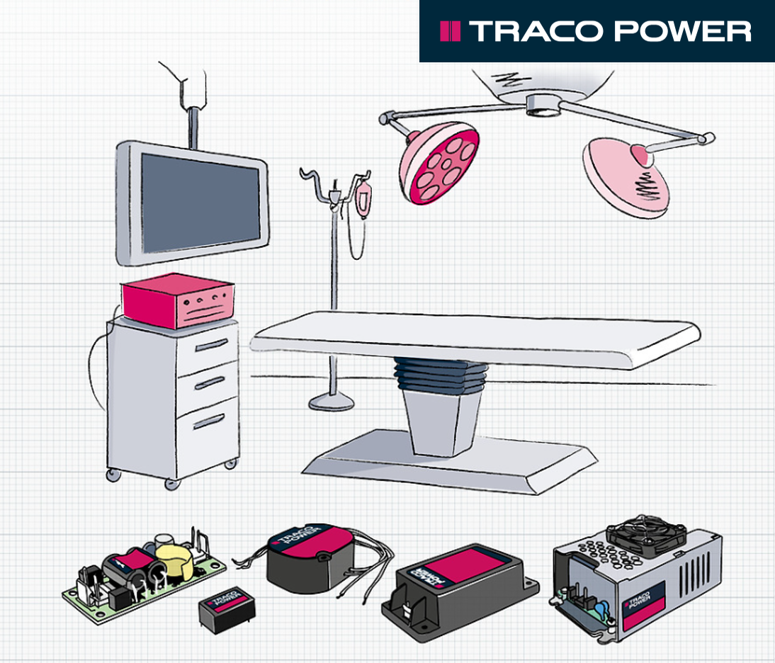 TRACO POWER : des alimentations médicales pensées pour la sécurité et la conformité normative