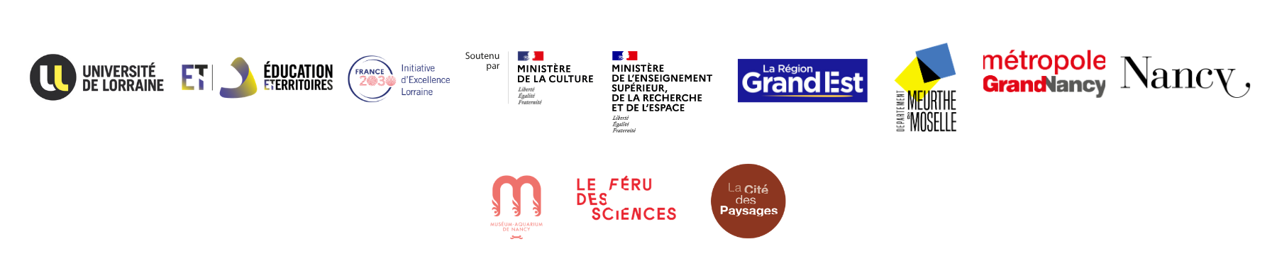 Logos partenaires Congrès Amcsti 2026