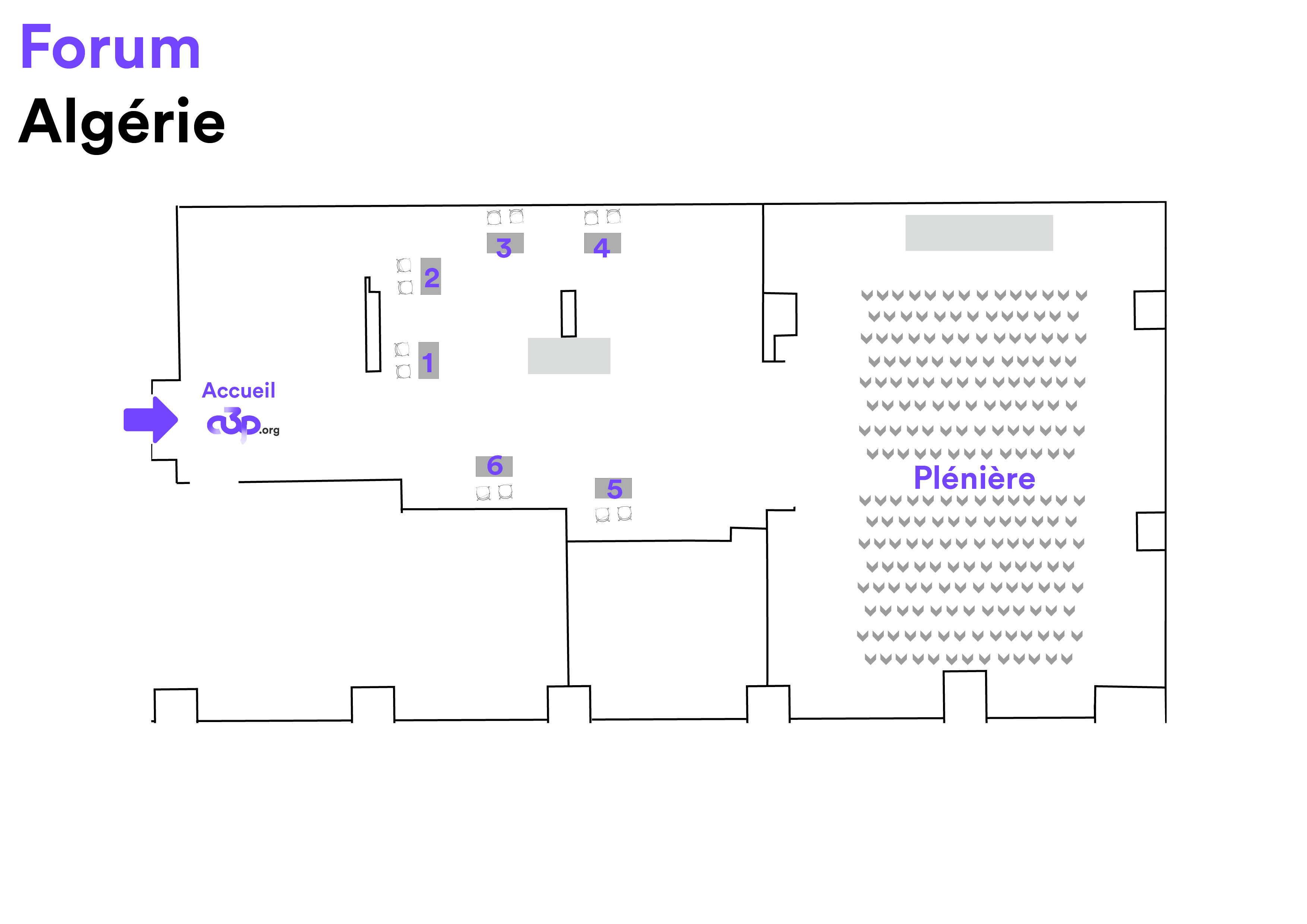 Exhibition map