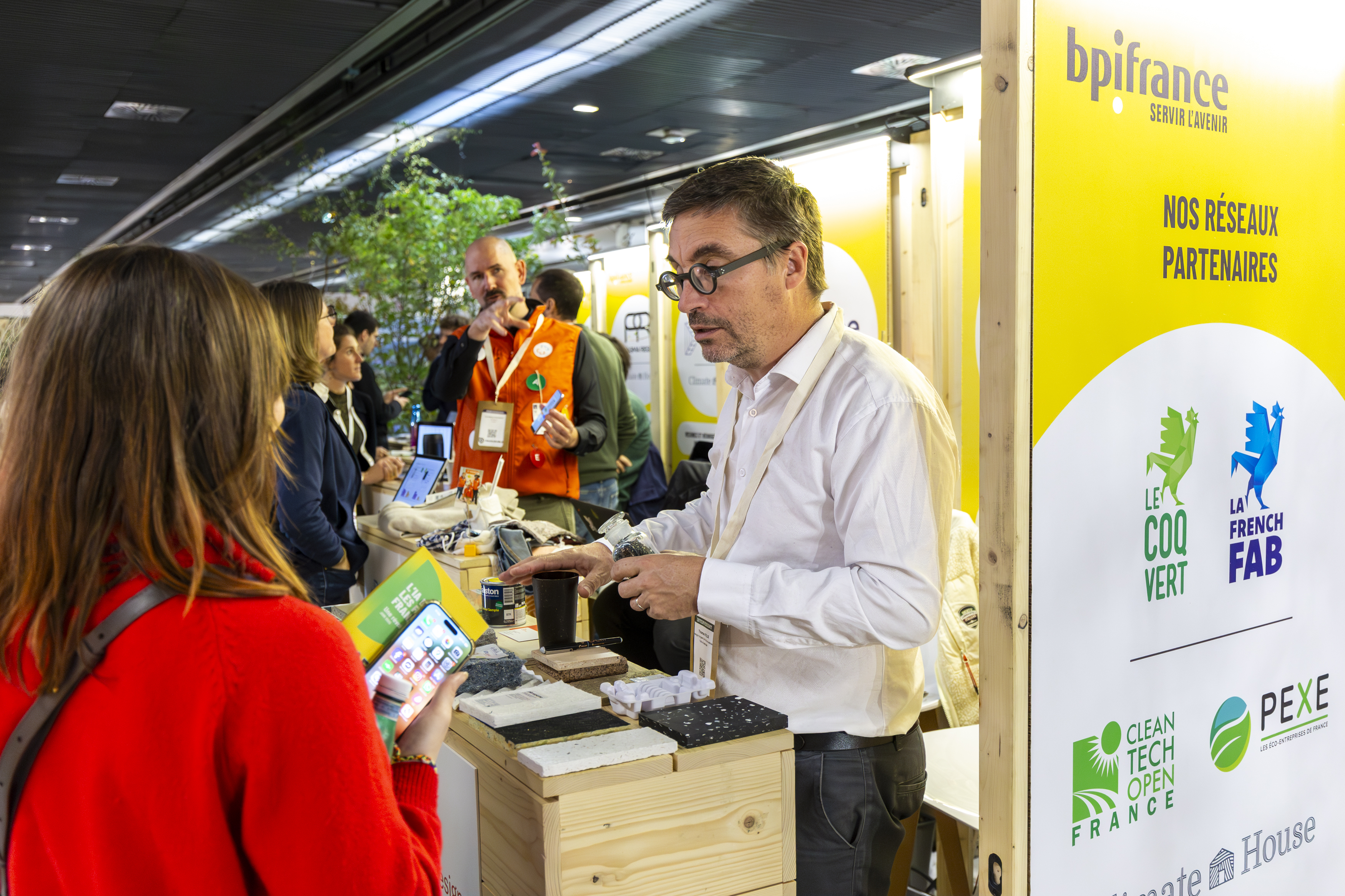 Pavillon Bpifrance sur le salon Produrable