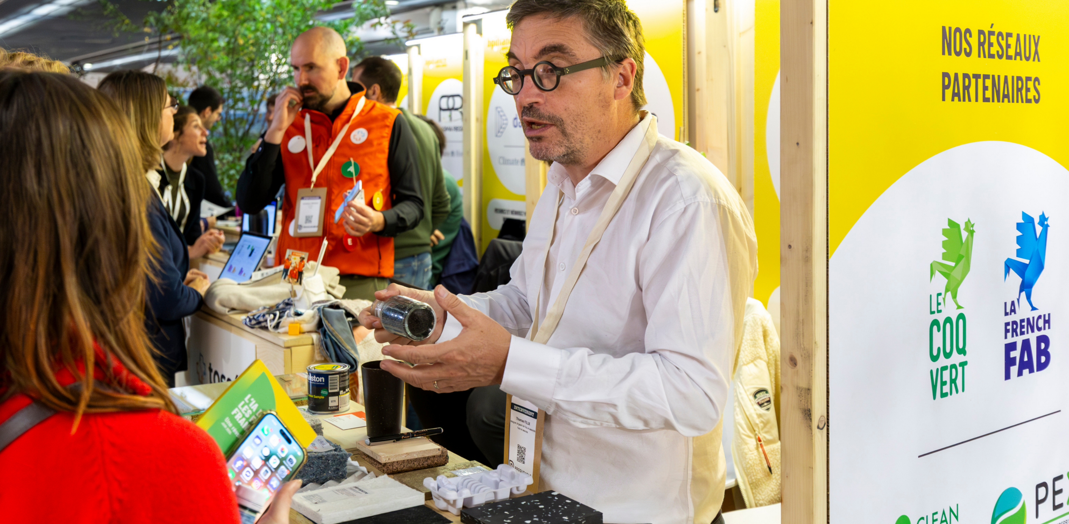 Pavillon Bpifrance sur le salon Produrable