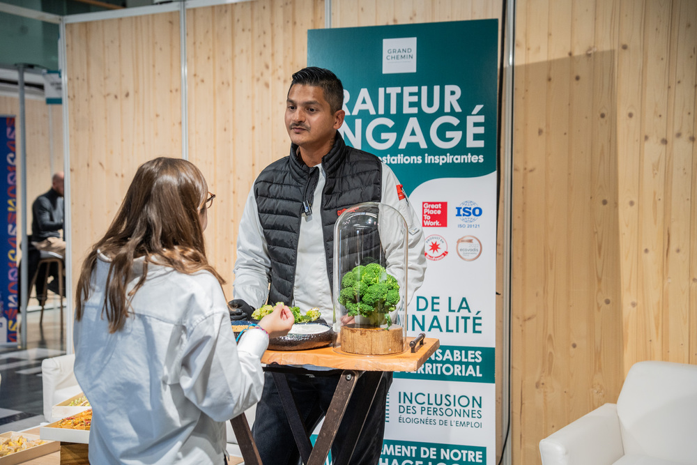CARTE RESTAURATION SUR STAND - GRAND CHEMIN TRAITEUR OFFICIEL PRODURABLE