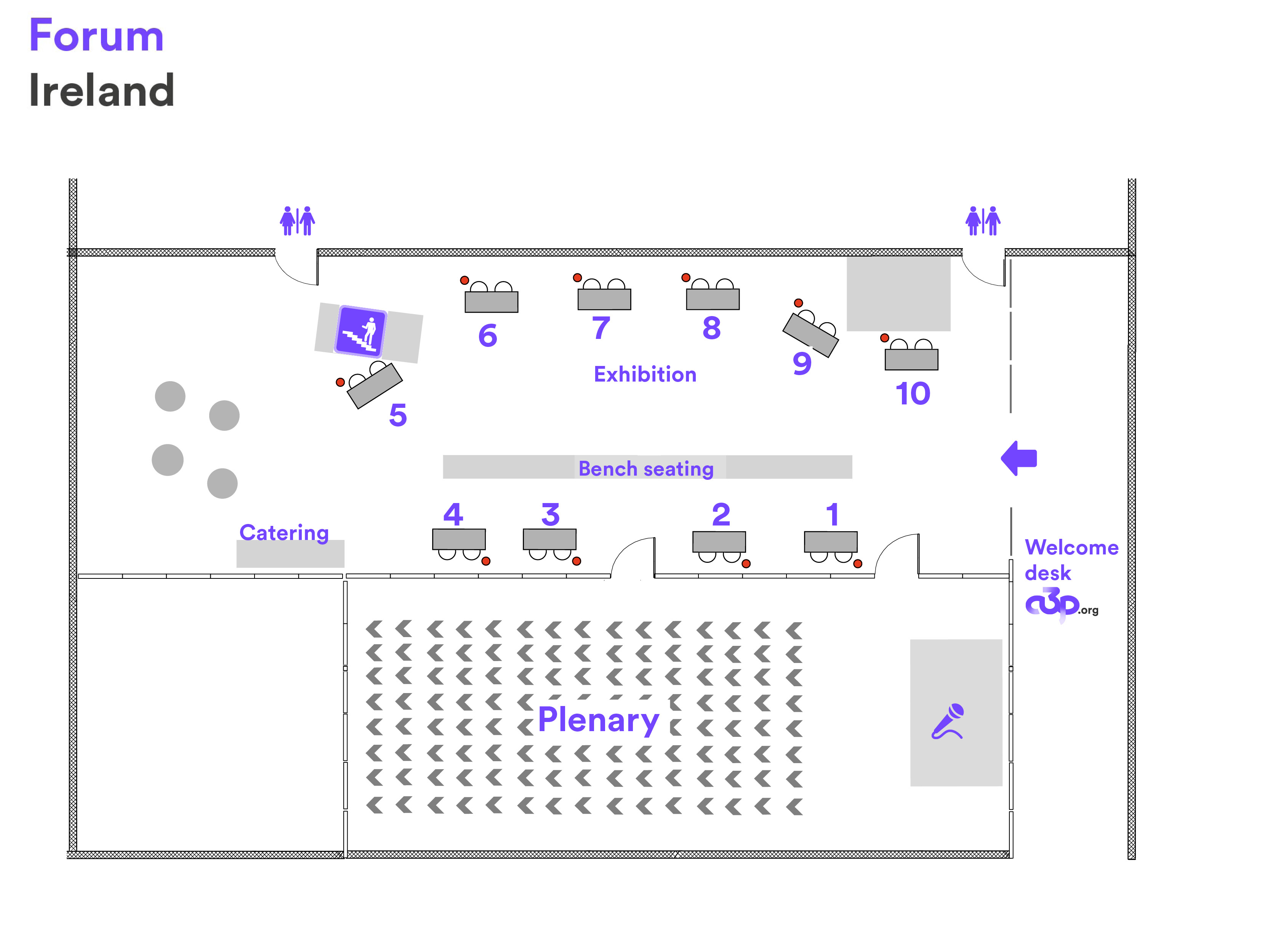Exhibition map
