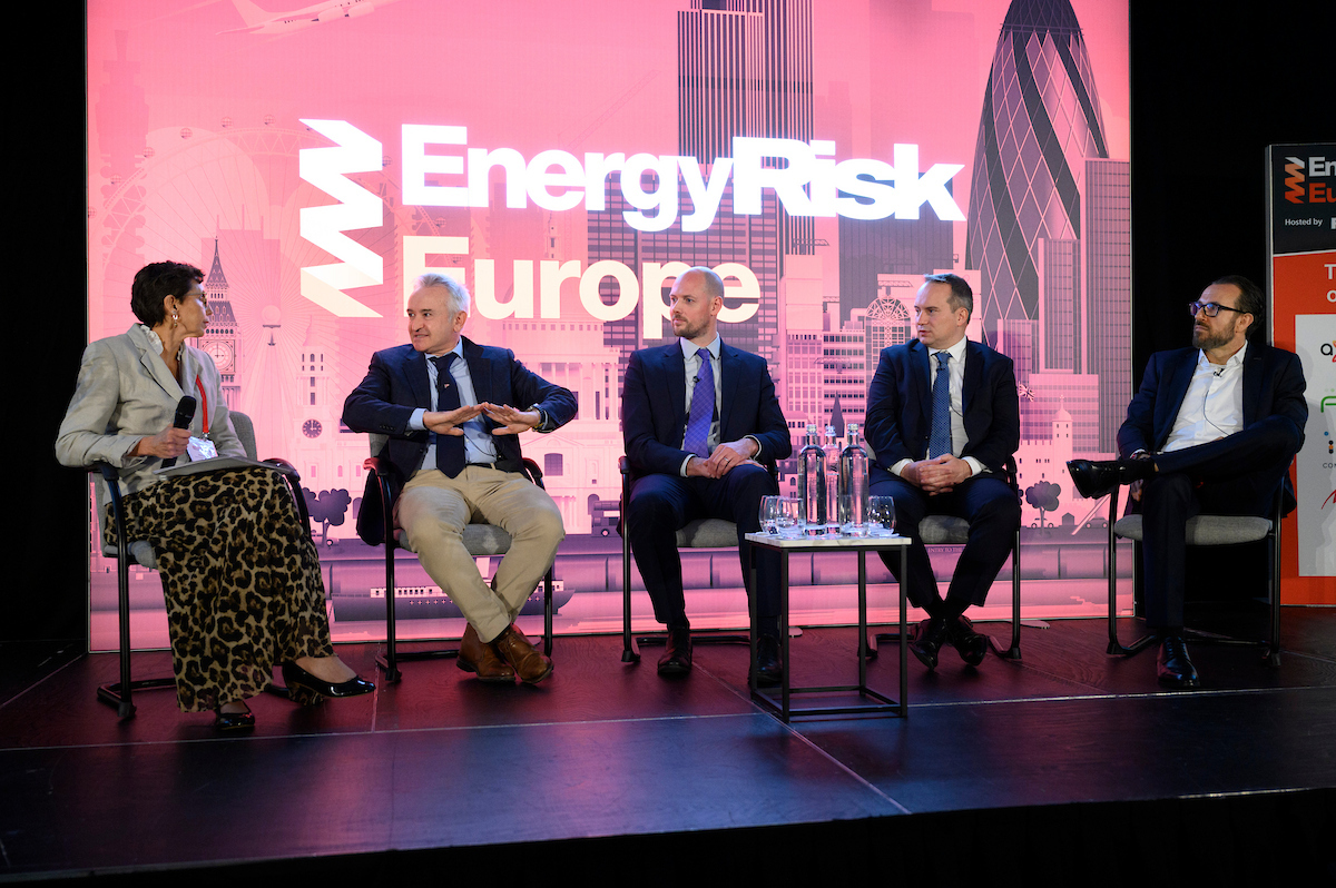 Picture of a session audience at Energy Risk 