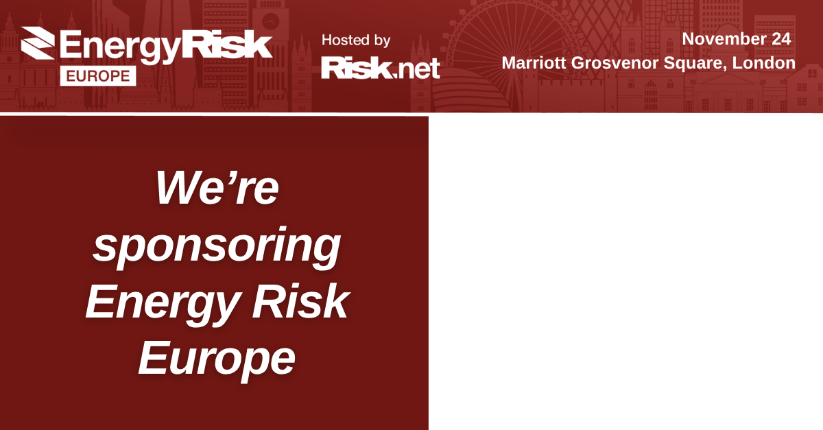 Energy Risk Europe 2026 - social card