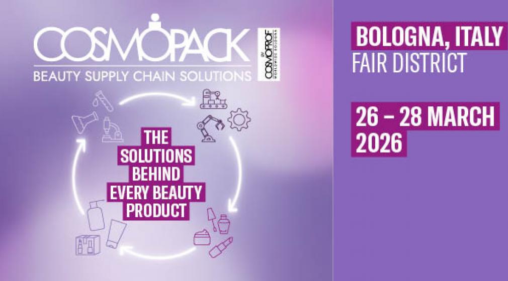 COSMOPROF WORLDWIDE BOLOGNA 2026 – UN RENDEZ-VOUS INTERNATIONAL CLÉ POUR L’INDUSTRIE COSMÉTIQUE