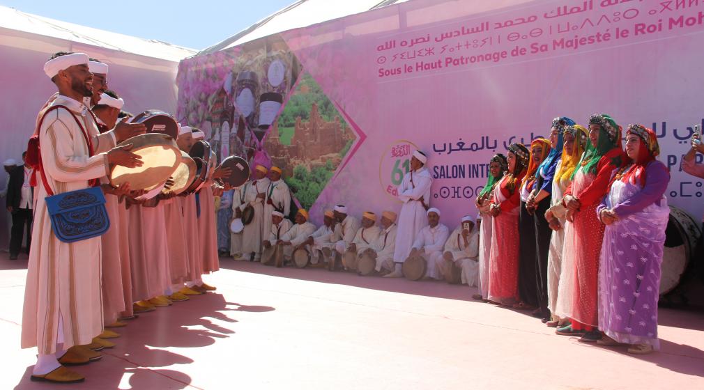  COSMETIC VALLEY at the Kelaat M’Gouna International Perfume Rose Show 