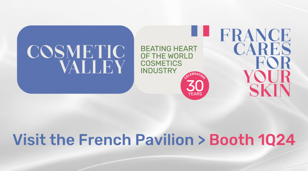 SALON IN-COMESTICS GLOBAL PARIS 2024 - PAVILLON COSMETIC VALLEY FRANCE