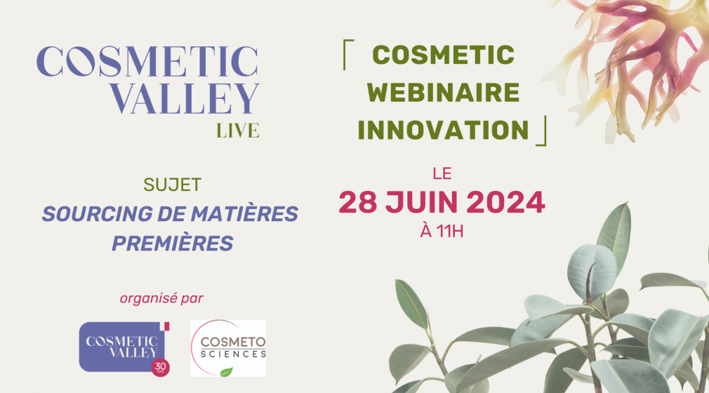 WEBINAIRE INNOVATION - SOURCING DE MATIÈRE PREMIÈRE 