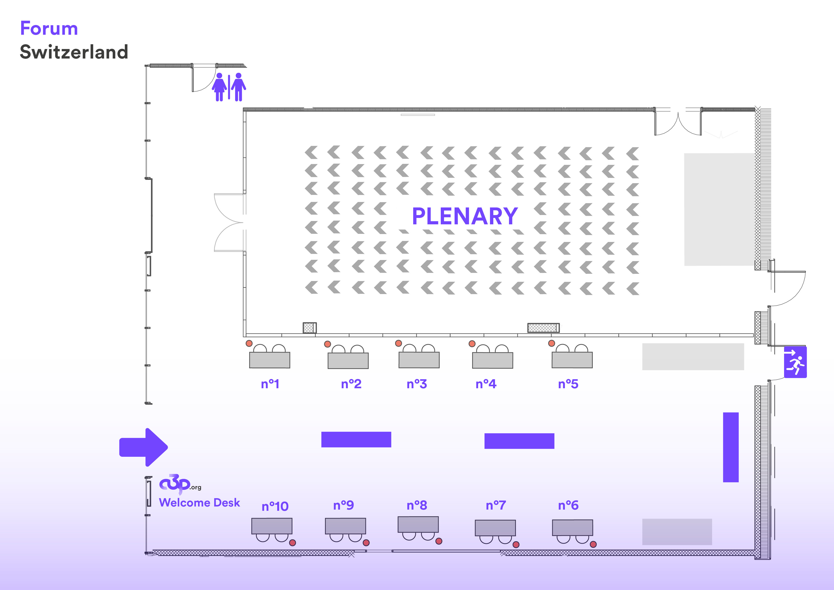 Exhibition map