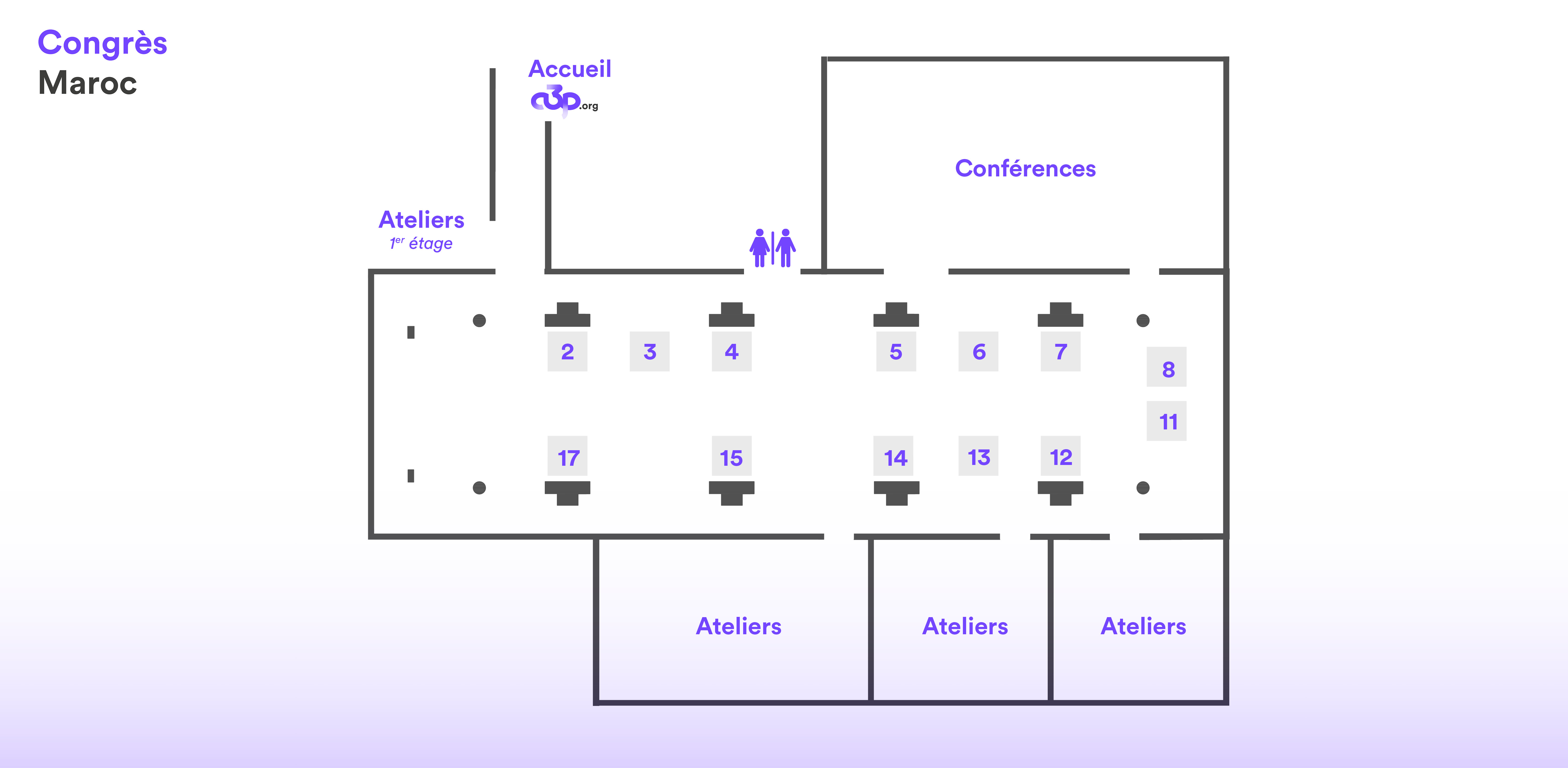 Exhibition map