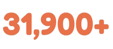 +31 900 PARTICIPANTS