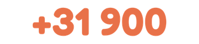+31 900 PARTICIPANTS