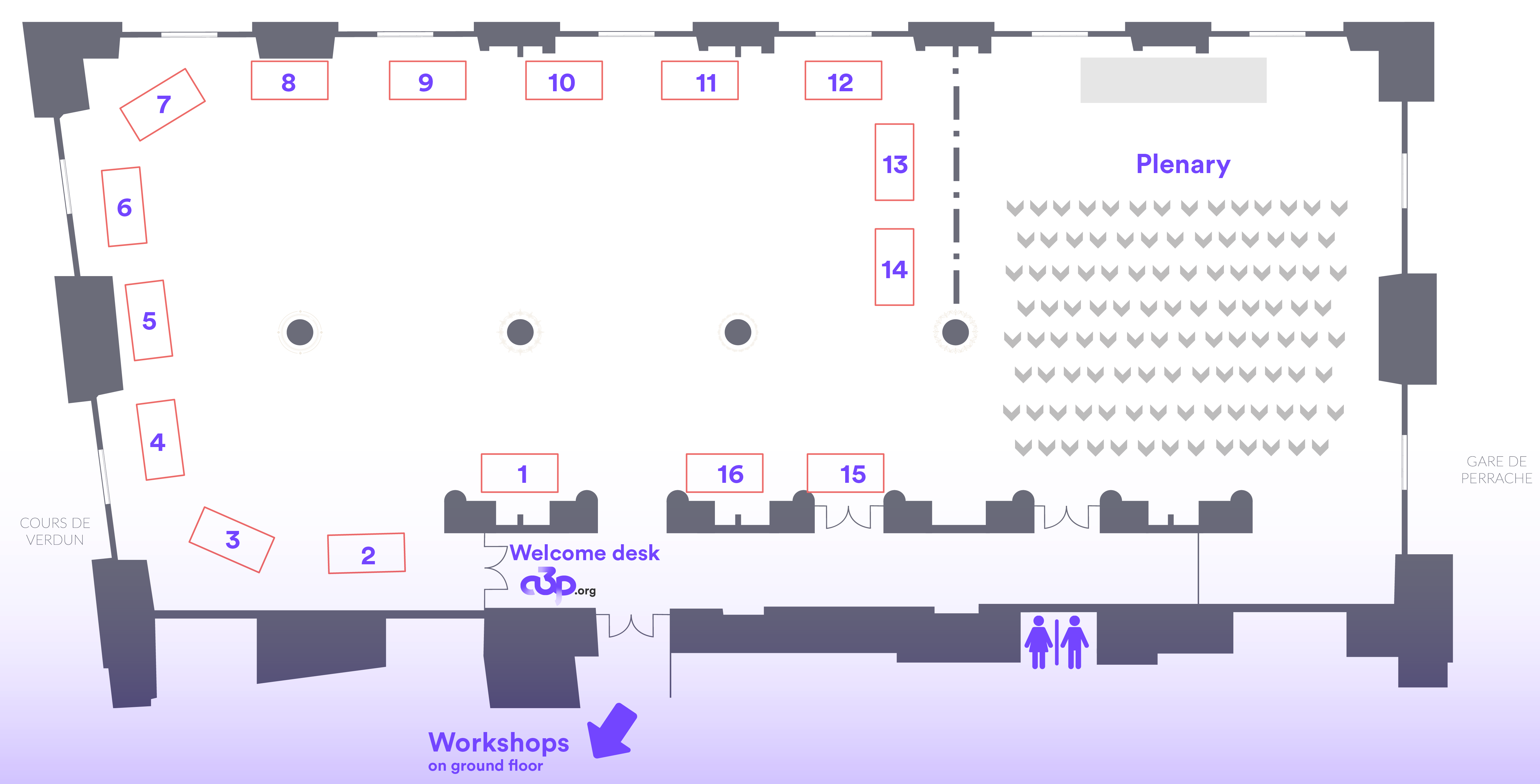 Exhibition map